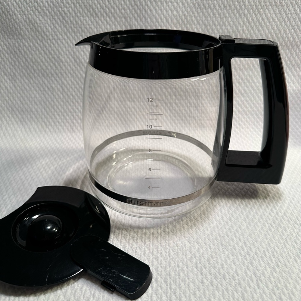 Cuisinart 12-Cup Replacement Glass Carafe for Coffee Maker, DCC-1200PRC - Picture 3 of 7